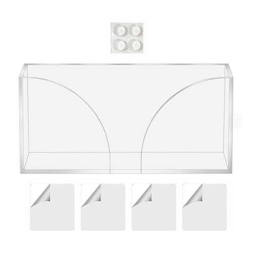 Praktischer Papierhandtuchständer für Küchen, Arbeitsplatte, Acryl, rutschfestes Design, einfacher Zugriff, rutschfeste Unterseite, Küchen-Organizer von Thewasc