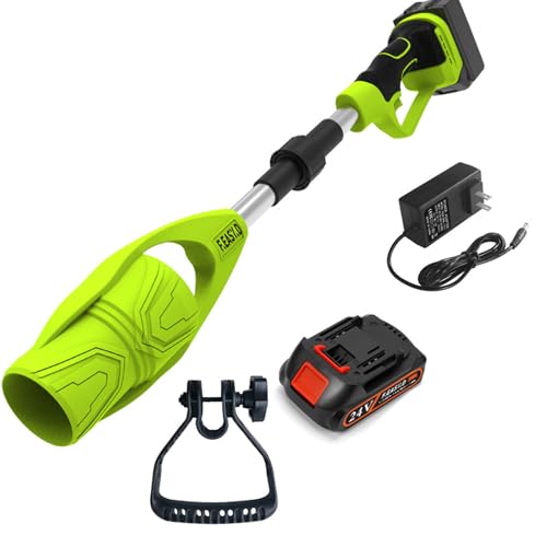 Praktisches 21 V Blattgebläse Mit Faltfunktion Hochluftgeschwindigkeit Outdoor Blasenwerkzeug Ideal Für Gartenwartung Blaublattgebläse von Thewasc