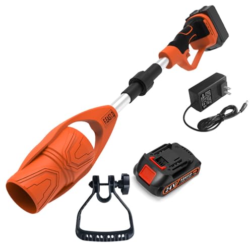 Praktisches 21 V Blattgebläse Mit Faltfunktion Hochluftgeschwindigkeit Outdoor Blasenwerkzeug Ideal Für Gartenwartung Blaublattgebläse von Thewasc