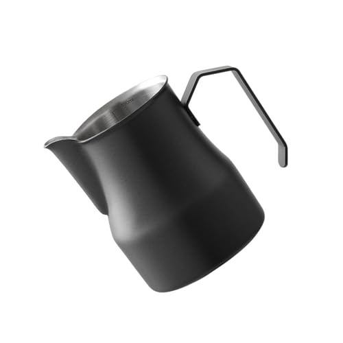 Professioneller Milchaufschäumer, 500 ml, 304 Edelstahl, tragbarer Espresso-Dampfkrug für Kaffeekunst von Thewasc