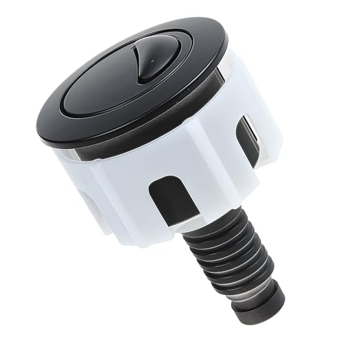 Schnell installierbare WC-Drucktaste, Kabelsteuerungsgerät, ABS-Komponente, modernes Badezimmerzubehör, einfache Installation für Zuhause, WC, Spülknopf von Thewasc