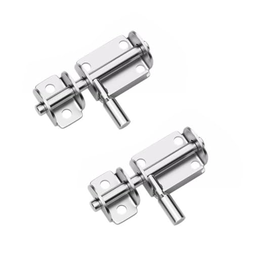 Schwere Typ 304 Edelstahlrost Resistente Türschraubenschrankriegel Mit Verstärkung Für Die Sicherheit Der Heimaufbewahrung Einfach Installationstür Schloss von Thewasc