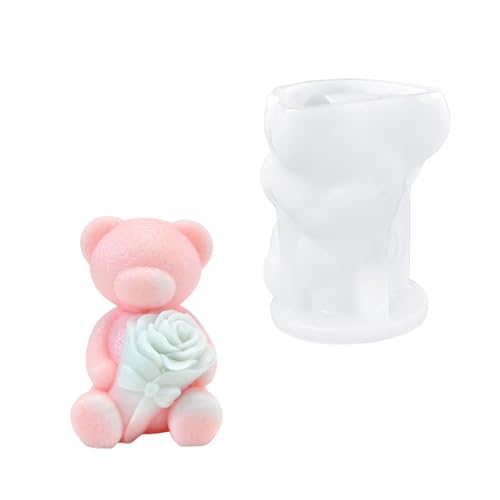 Silikon Crafting Formen Bären/Kaninchen Formformen Formen von Thewasc