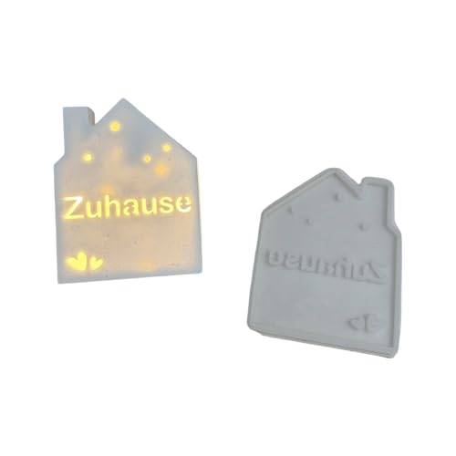 Silikonform mit leicht zu lösender Form für einzigartige Heimdekoration, Nachtlicht, handgefertigtes Handwerk, Schmuckzubehör, Nachtlicht von Thewasc