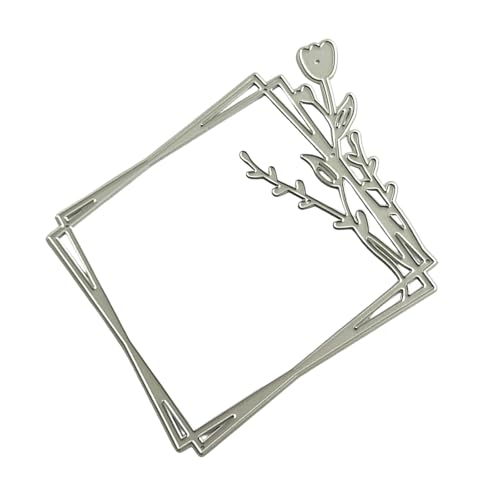 Stanzform für Bilderrahmen, Scrapbooking, Kartenherstellung, Fotoalbum, dekorative Prägepapier-Stanzformen, Karbonstahl, Mehrzweck-Stanzform von Thewasc