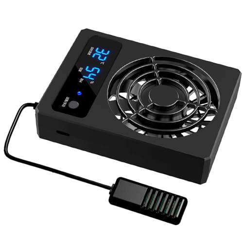 Terrarien Ventilator Kühlventilator Reptilien Tanks Hängende Luftkühler Automatische Terrarien Chiller Temperaturregelung Ventilator Reptilien Lebensraum Verbesserung von Thewasc