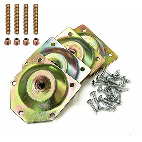 Thewasc 1 Satz Schrauben Holz Verbindung Eisen Blech Hardware Zubehör abgewinkelte Beine Befestigungsplatte Halterung Möbel Tisch Füße Set Thewasc 1 Satz Schrauben Holz Verbindung Eisen Blech Hardware Zubehör abgewinkelte Beine Befestigungsplatte Halterung Möbel Tisch Füße Set von Thewasc