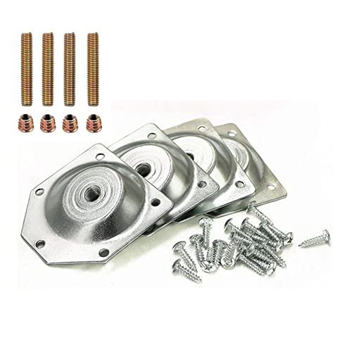 Thewasc 1 Satz Schrauben Holz Verbindung Eisen Blech Hardware Zubehör abgewinkelte Beine Befestigungsplatte Halterung Möbel Tisch Füße Set Thewasc 1 Satz Schrauben Holz Verbindung Eisen Blech Hardware Zubehör abgewinkelte Beine Befestigungsplatte Halterung Möbel Tisch Füße Set von Thewasc
