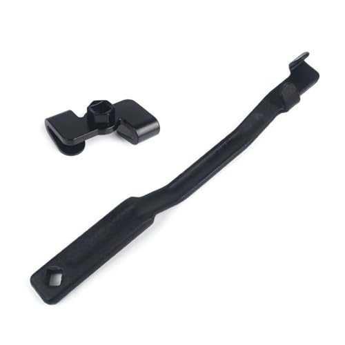 Thewasc 1. Robuste Stahlschlüssel-Verlängerungsstange und 1,27 cm Adapter-Sets für hohes Drehmoment in engen Werkstätten, schwarzes Schraubenschlüssel-Verlängerungswerkzeug von Thewasc