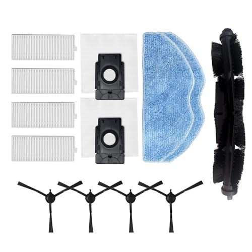 Thewasc Kehrroboter Rollen Bürstenbeutel Filter Seitenbürste Roboter Vakuum Zubehör Geeignet für RE4 Plus RE5 Plus Side Set Thewasc Kehrroboter Rollen Bürstenbeutel Filter Seitenbürste Roboter Vakuum Zubehör Geeignet für RE4 Plus RE5 Plus Side Set von Thewasc