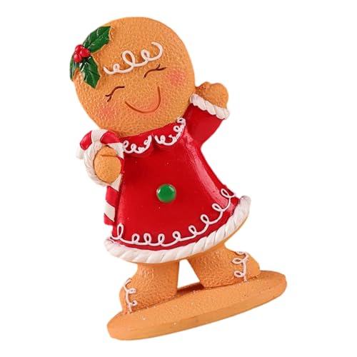 Thewasc Lebkuchenfiguren aus Kunstharz, Tischdekoration für Weihnachten, Party, Tafelaufsätze, Winterfest, Feier, Feiertagsdekoration Thewasc Lebkuchenfiguren aus Kunstharz, Tischdekoration für Weihnachten, Party, Tafelaufsätze, Winterfest, Feier, Feiertagsdekoration von Thewasc