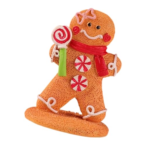 Thewasc Lebkuchenfiguren aus Kunstharz, Tischdekoration für Weihnachten, Party, Tafelaufsätze, Winterfest, Feier, Feiertagsdekoration Thewasc Lebkuchenfiguren aus Kunstharz, Tischdekoration für Weihnachten, Party, Tafelaufsätze, Winterfest, Feier, Feiertagsdekoration von Thewasc