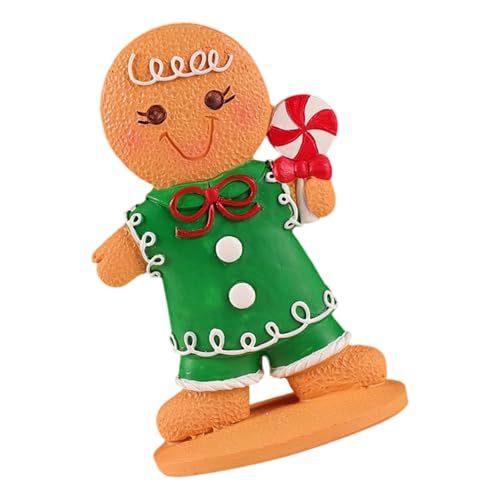 Thewasc Lebkuchenfiguren aus Kunstharz, Tischdekoration für Weihnachten, Party, Tafelaufsätze, Winterfest, Feier, Feiertagsdekoration Thewasc Lebkuchenfiguren aus Kunstharz, Tischdekoration für Weihnachten, Party, Tafelaufsätze, Winterfest, Feier, Feiertagsdekoration von Thewasc