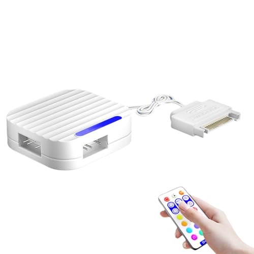 Thewasc Mount Miniture ARGB Controller Satas Netzteil 5V 3 Pin Argb Lighting Control Hubs für PC-Systeme Hubs Satas Controller mit eingebautem Beleuchtungsmodus Thewasc Mount Miniture ARGB Controller Satas Netzteil 5V 3 Pin Argb Lighting Control Hubs für PC-Systeme Hubs Satas Controller mit eingebautem Beleuchtungsmodus von Thewasc