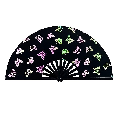 Thewasc Verleihen Sie Ihren Auftritten Coolness mit diesem reflektierenden Kung-Fu-Ventilator für drinnen und draußen, Reisen, Camping, Wandern, faltbarer Kung-Fu-Ventilator Thewasc Verleihen Sie Ihren Auftritten Coolness mit diesem reflektierenden Kung-Fu-Ventilator für drinnen und draußen, Reisen, Camping, Wandern, faltbarer Kung-Fu-Ventilator von Thewasc
