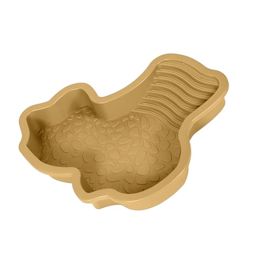 Thewasc Wasserbehälter mit abgeschrägtem Tier, simulierter Lebensraum, Plattform für Schildkröten, Amphibien, ABS, Reptilien, Sonnenplattform Thewasc Wasserbehälter mit abgeschrägtem Tier, simulierter Lebensraum, Plattform für Schildkröten, Amphibien, ABS, Reptilien, Sonnenplattform von Thewasc