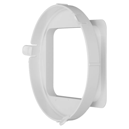 Tragbarer Ersatz Klimaanlage Körper Abluftk Adapter Quadratischer Anschluss ABS Lüftungsrohr Adapter Kupplung Abluftk von Thewasc