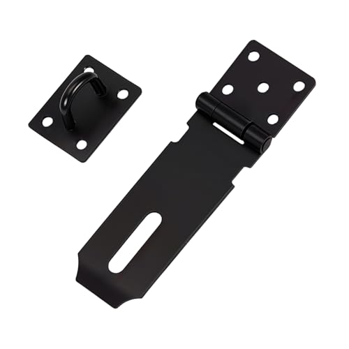 Türriegel für starke Oberflächen, Stahl, mit faltbarem Design, einfache Installation für sicheren Eingang, Torscharniere Türriegel für starke Oberflächen, Stahl, mit faltbarem Design, einfache Installation für sicheren Eingang, Torscharniere von Thewasc