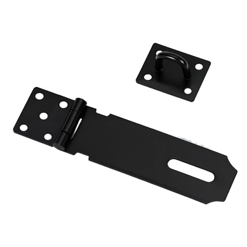 Türriegel für starke Oberflächen, Stahl, mit faltbarem Design, einfache Installation für sicheren Eingang, Torscharniere Türriegel für starke Oberflächen, Stahl, mit faltbarem Design, einfache Installation für sicheren Eingang, Torscharniere von Thewasc