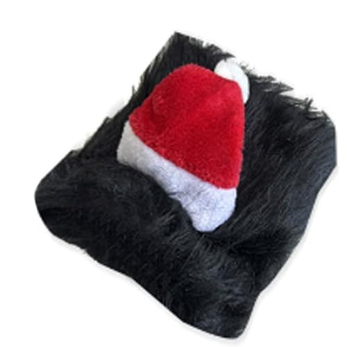 Weihnachtsmannmütze, Löwen-Perücke, Haustierkostüm, Hunde, bequemes Design, Urlaub, Party-Zubehör, Polyester, Haustier-Kostüm, Hut von Thewasc