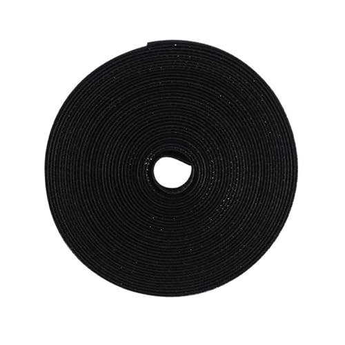 Wiederverwendbares Klebeband, Kabelbinderband, Datenkabel-Management-Gurt, 5 m, Lade-Organizer, zuschneidbare Organizer von Thewasc