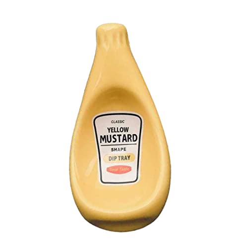 for Creative Saucer Ceramic Extruded Tomato Sauce Bottle Shaped Dip Tray Dish Modern Simple Kitchen Butter Dish Ceramic Sauce von Thewasc