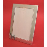 Airedale Terrier 6 "x 4" Photo Frame Portrait Bilderrahmen Mit Hand-Cast-Zinn-Motiv-Mutter-Vater-Weihnachts-Geschenk von ThimblesnObjectDart