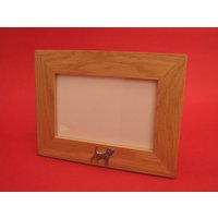 Airedale Terrier Landschaft Echte Eiche Bilderrahmen 4 "x 6" Mit Handgegossenen Zinn Motiv Muttertag Vatertagsgeschenk Airedale Terrier Landschaft Echte Eiche Bilderrahmen 4 "x 6" Mit Handgegossenen Zinn Motiv Muttertag Vatertagsgeschenk von ThimblesnObjectDart