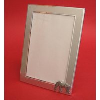 Beweidung Pony 6 "x 4" Photo Frame Portrait Bilderrahmen Mit Hand Cast Zinn Motiv Mutter Vater Pferd Geschenk Weihnachtsgeschenk von ThimblesnObjectDart