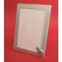Dinosaurier T-Rex 6 "x 4" Foto-Frame Portrait Bilderrahmen Mit Hand-Cast-Zinn-Motiv-Mutter-Vater-Weihnachts-Geschenk von ThimblesnObjectDart