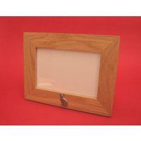 Kurzhaar Katze Landschaft Echte Eiche Bilderrahmen 4 "x 6" Mit Hand Gegossen Zinn Motiv Muttertag Vatertag Geschenk Kurzhaar Katze Landschaft Echte Eiche Bilderrahmen 4 "x 6" Mit Hand Gegossen Zinn Motiv Muttertag Vatertag Geschenk von ThimblesnObjectDart