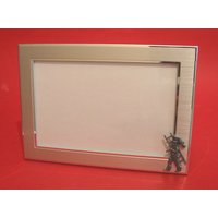 Schornsteinfeger Design Landschaft Fotorahmen 4 "x 6" Mit Hand Cast Zinn Motiv Hochzeit Gast Geschenk von ThimblesnObjectDart