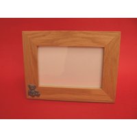 Teddybär-Design Echte Eiche Bilderrahmen 4 "x 6" Mit Hand Gegossen Zinn Motiv Teddybär-Enthusiast Geschenk Teddybär-Design Echte Eiche Bilderrahmen 4 "x 6" Mit Hand Gegossen Zinn Motiv Teddybär-Enthusiast Geschenk von ThimblesnObjectDart