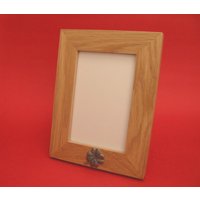Vierblättriges Kleeblatt Design Echte Eiche Bilderrahmen 15, 5 X 10, 5 cm Mit Hand Gegossen Zinn Good Luck Geschenk Vierblättriges Kleeblatt Design Echte Eiche Bilderrahmen 15, 5 X 10, 5 cm Mit Hand Gegossen Zinn Good Luck Geschenk von ThimblesnObjectDart