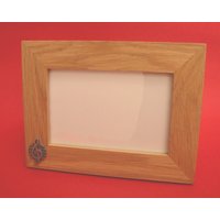 Violinschlüssel Design Echter Eichen Bilderrahmen 4 "x 6" Mit Handgegossener Zinn Musiklehrer Musiker Musik Geschenk von ThimblesnObjectDart