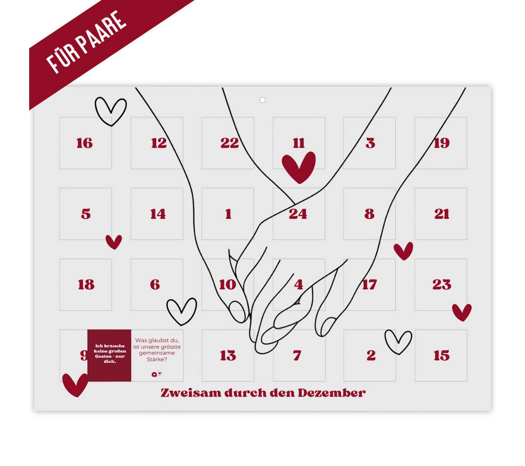 Things of Happiness Adventskalender Adventskalender für Paare mit Fragen & Aufgaben Things of Happiness Adventskalender Adventskalender für Paare mit Fragen & Aufgaben von Things of Happiness