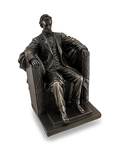 Things2Die4 Statue Abraham Lincoln, sitzend, bronzefarben Things2Die4 Statue Abraham Lincoln, sitzend, bronzefarben von Things2Die4