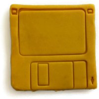 3D Gedruckt 3 1/2 Zoll Diskette Cookie Cutter von Things4Thinkers