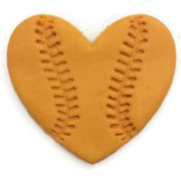 3D Gedruckte Baseball-Herz-Ausstecher von Things4Thinkers