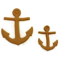 3D Gedruckte Boot Anker Cookie Cutter Fondant-Ausstecher von Things4Thinkers