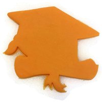 3D Gedruckte Graduation Cap Und Scroll Cookie Cutter 3 1/2 "x 3" von Things4Thinkers