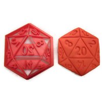 D20 Beidseitige Würfel Ausstecher von Things4Thinkers