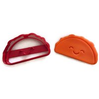 Kawaii Taco Schneider Fondant Ausstecher von Things4Thinkers