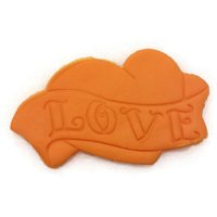 Valentinstag-Liebe-Herz Mit Band Cutter Fondant Ausstecher von Things4Thinkers