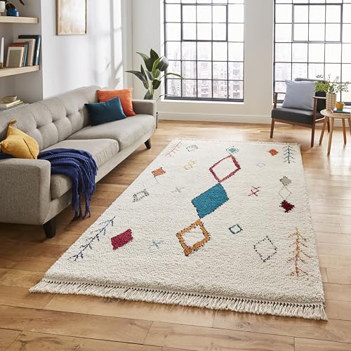Think Rugs Boho A859 Multi - 160x220 von Think Rugs