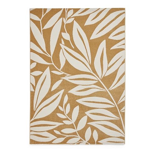 Think Rugs Catherine Lansfield Botanischer Teppich Sorral Leaves von Think Rugs