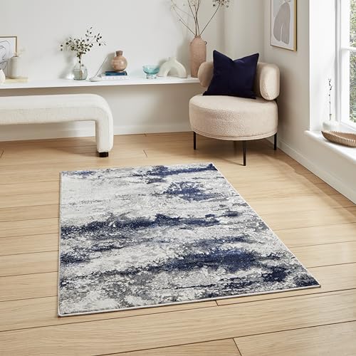 Think Rugs Teppich, Blau, 120 x 170 cm von Think Rugs