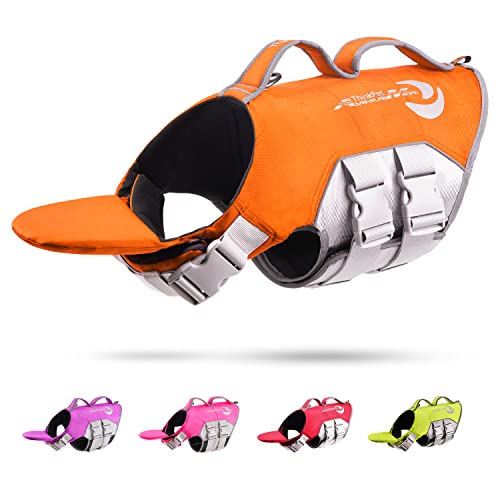 ThinkPet Hund Schwimmweste Einstellbare Rettungsweste Reflektierende Lifesaver mit Auftrieb ThinkPet Hund Schwimmweste Einstellbare Rettungsweste Reflektierende Lifesaver mit Auftrieb von ThinkPet