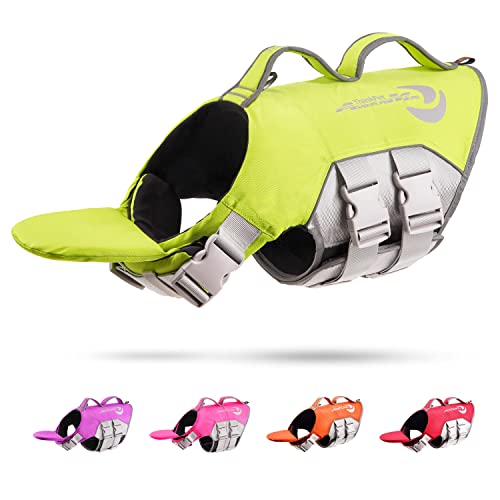 ThinkPet Hund Schwimmweste Einstellbare Rettungsweste Reflektierende Lifesaver mit Auftrieb ThinkPet Hund Schwimmweste Einstellbare Rettungsweste Reflektierende Lifesaver mit Auftrieb von ThinkPet
