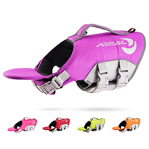 ThinkPet Hund Schwimmweste Einstellbare Rettungsweste Reflektierende Lifesaver mit Auftrieb ThinkPet Hund Schwimmweste Einstellbare Rettungsweste Reflektierende Lifesaver mit Auftrieb von ThinkPet
